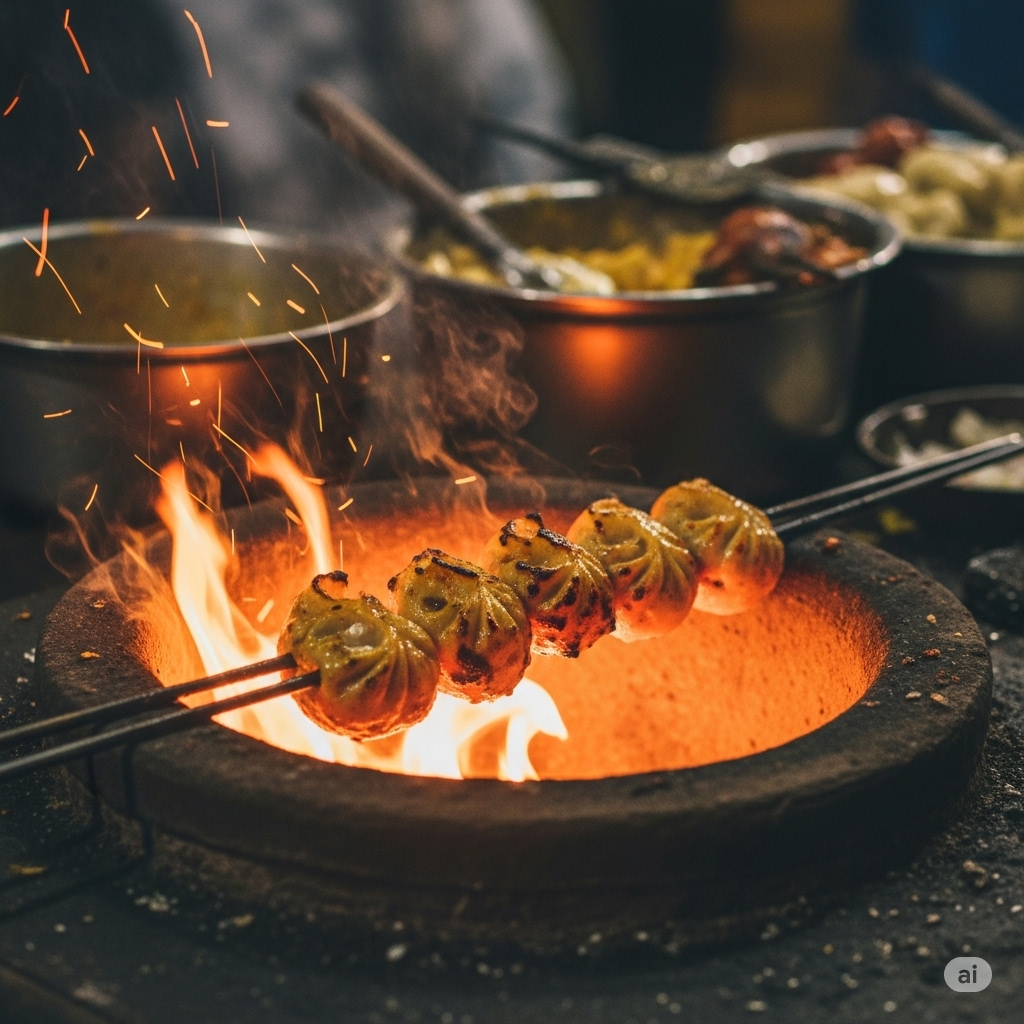 Paneer Tandoori Momos